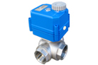 KLD100 3-way motorized ball valve  (metal, 1" to 1-1/4")