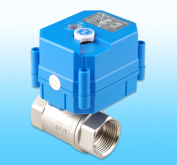 KLD20S 2-way motorized ball valve (1/4